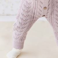 Nolah Onepiece - Lavender Marle Childrens Onepiece from Jamie Kay NZ