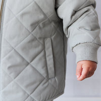 Harley Bomber Jacket - Sage Childrens Jacket from Jamie Kay NZ