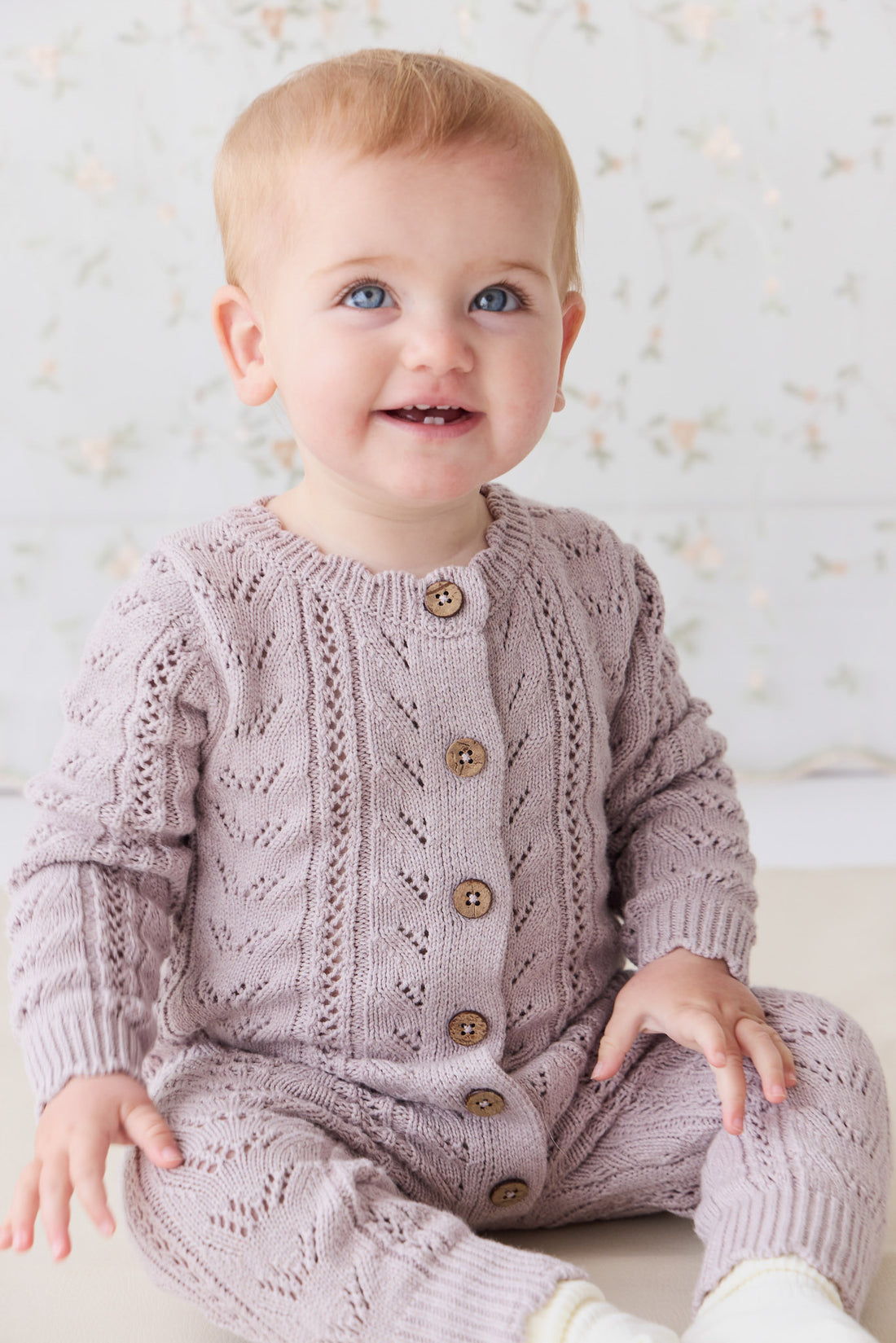 Nolah Onepiece - Lavender Marle Childrens Onepiece from Jamie Kay NZ