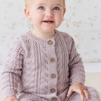 Nolah Onepiece - Lavender Marle Childrens Onepiece from Jamie Kay NZ