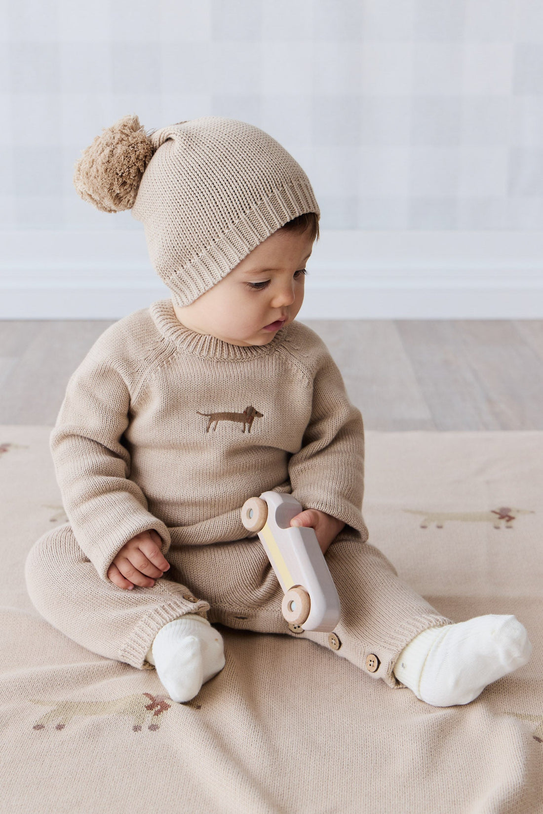 Ethan Hat - Fawn Childrens Hat from Jamie Kay NZ