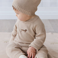 Ethan Hat - Fawn Childrens Hat from Jamie Kay NZ