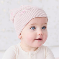 Juliette Beanie - Strawberry Childrens Hat from Jamie Kay NZ