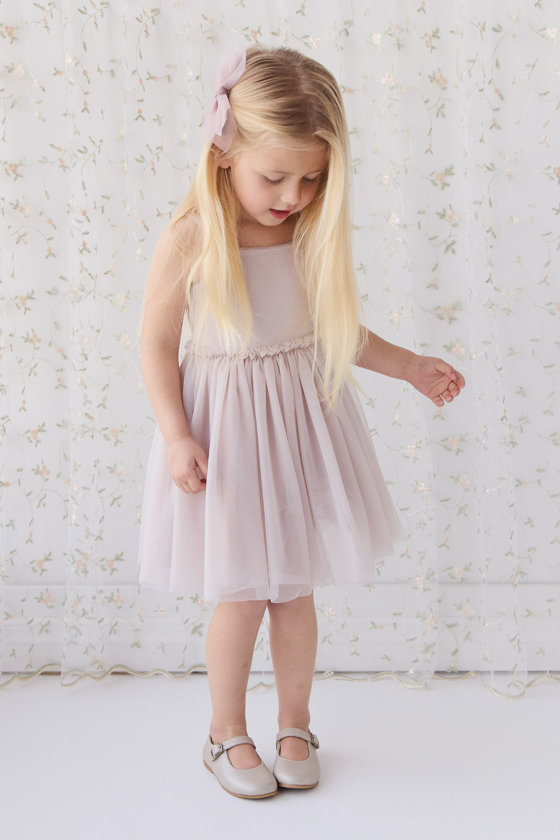 Elianna Dress - Violet Tint Childrens Dress from Jamie Kay NZ