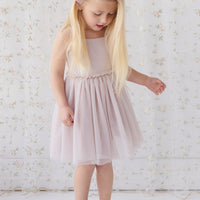 Elianna Dress - Violet Tint Childrens Dress from Jamie Kay NZ