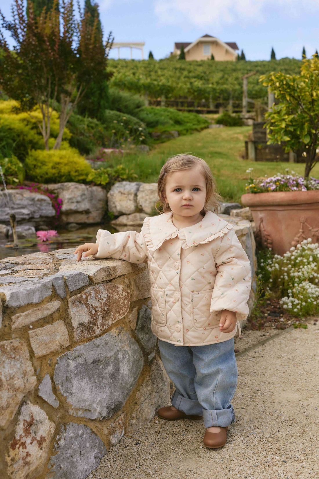 Kora Jacket - Sweet Magnolia Childrens Jacket from Jamie Kay NZ