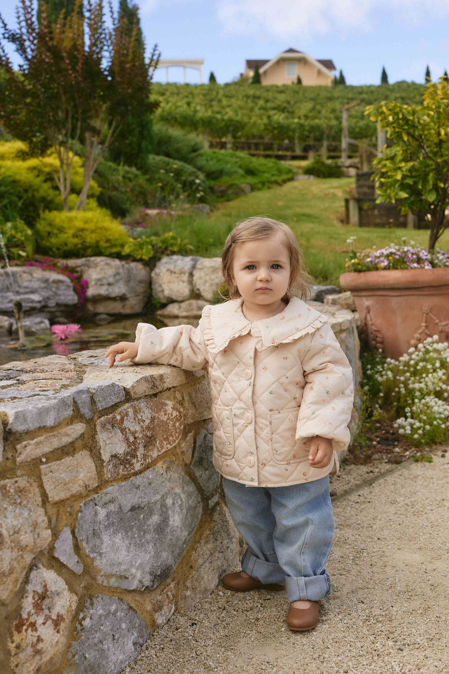 Kora Jacket - Sweet Magnolia Childrens Jacket from Jamie Kay NZ