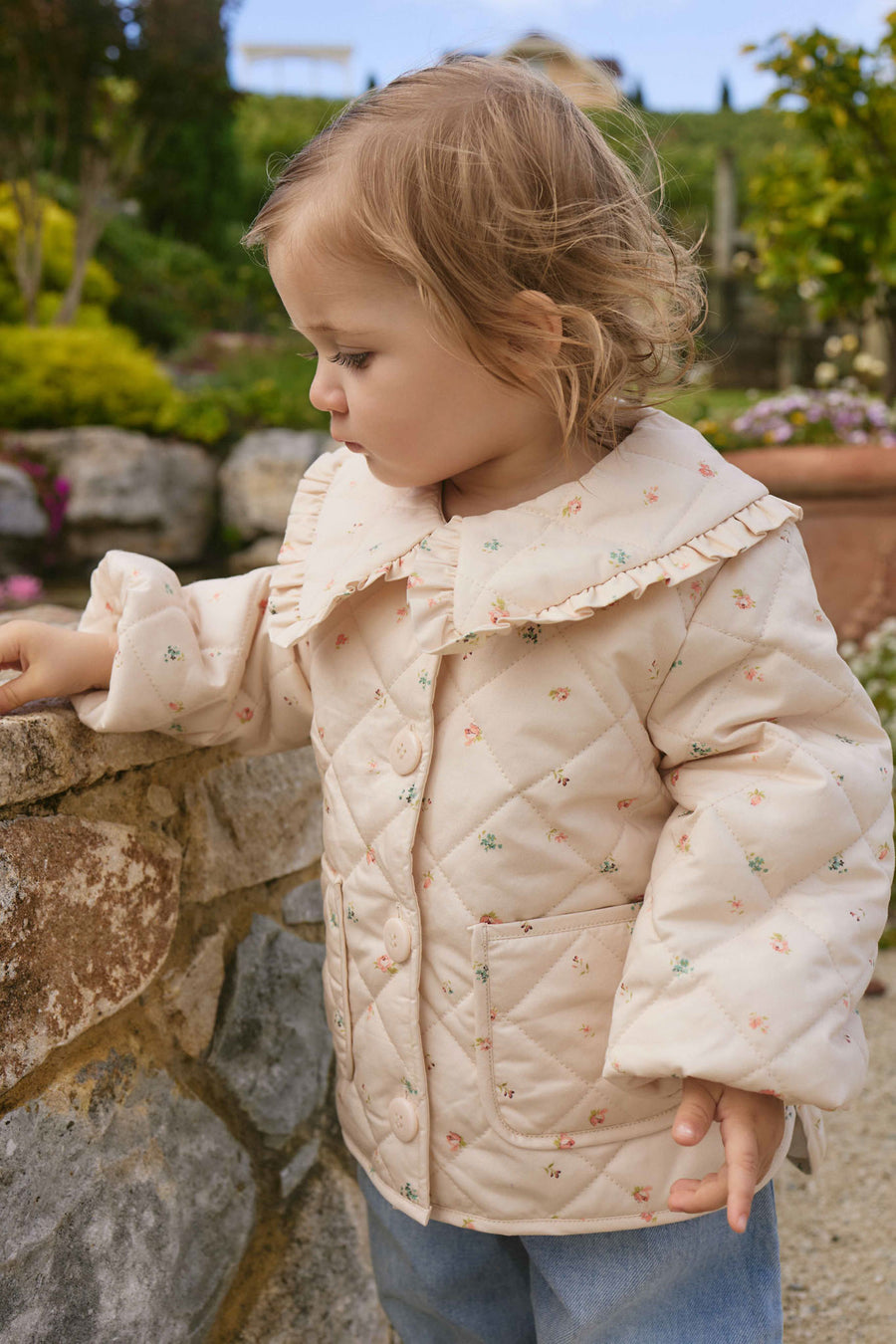 Kora Jacket - Sweet Magnolia Childrens Jacket from Jamie Kay NZ