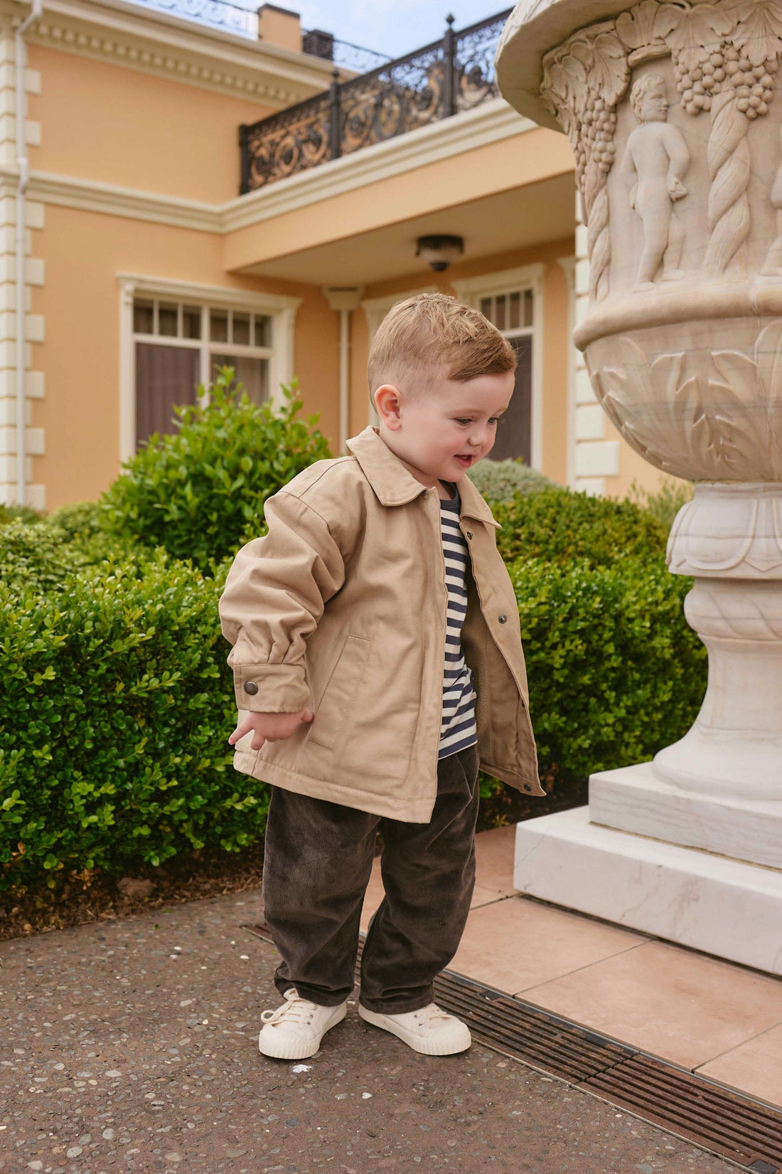 Preston Jacket - Brioche Childrens Jacket from Jamie Kay NZ