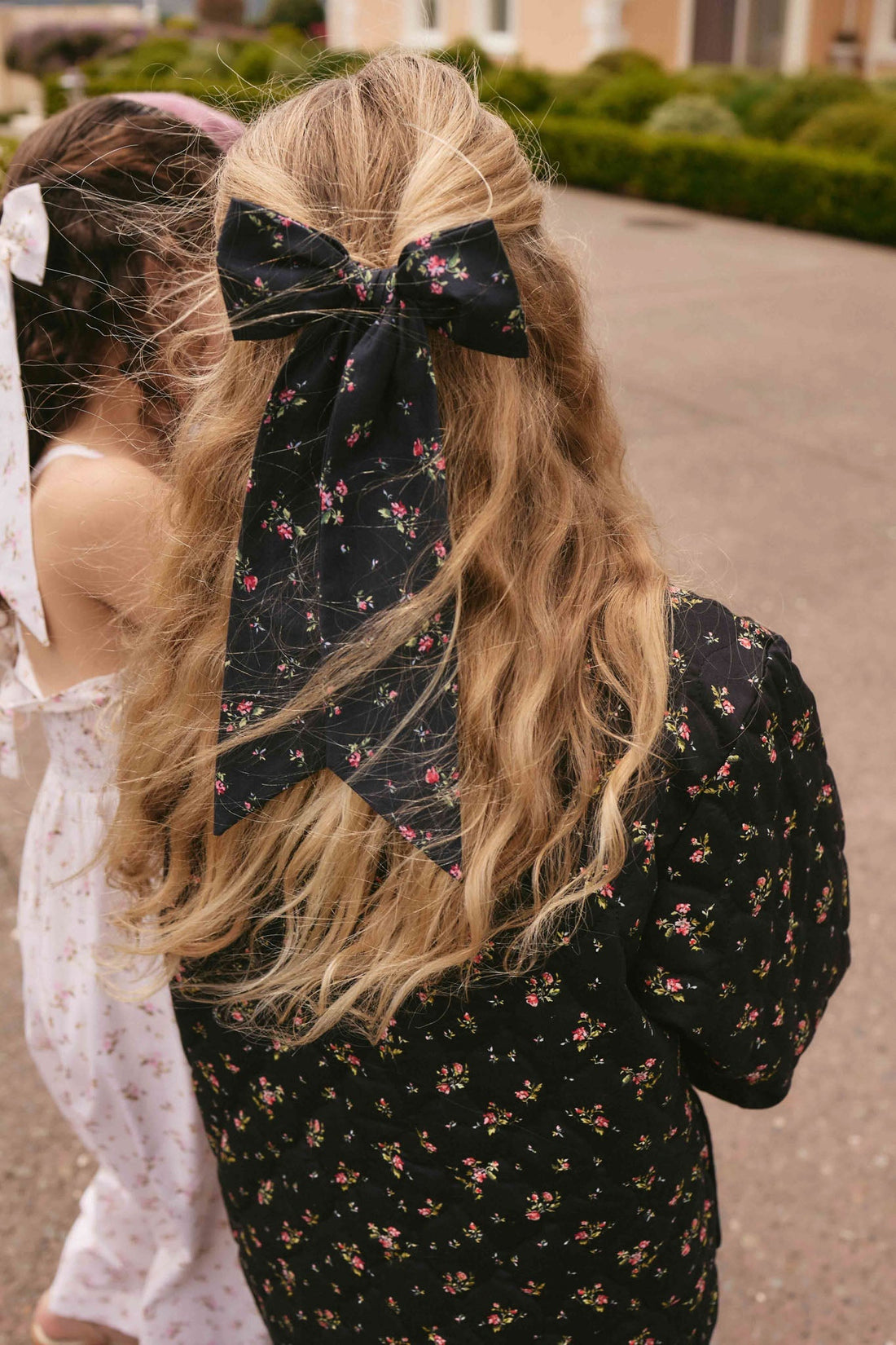 Organic Cotton Alora Bow - Bianca Noir Childrens Bow from Jamie Kay NZ