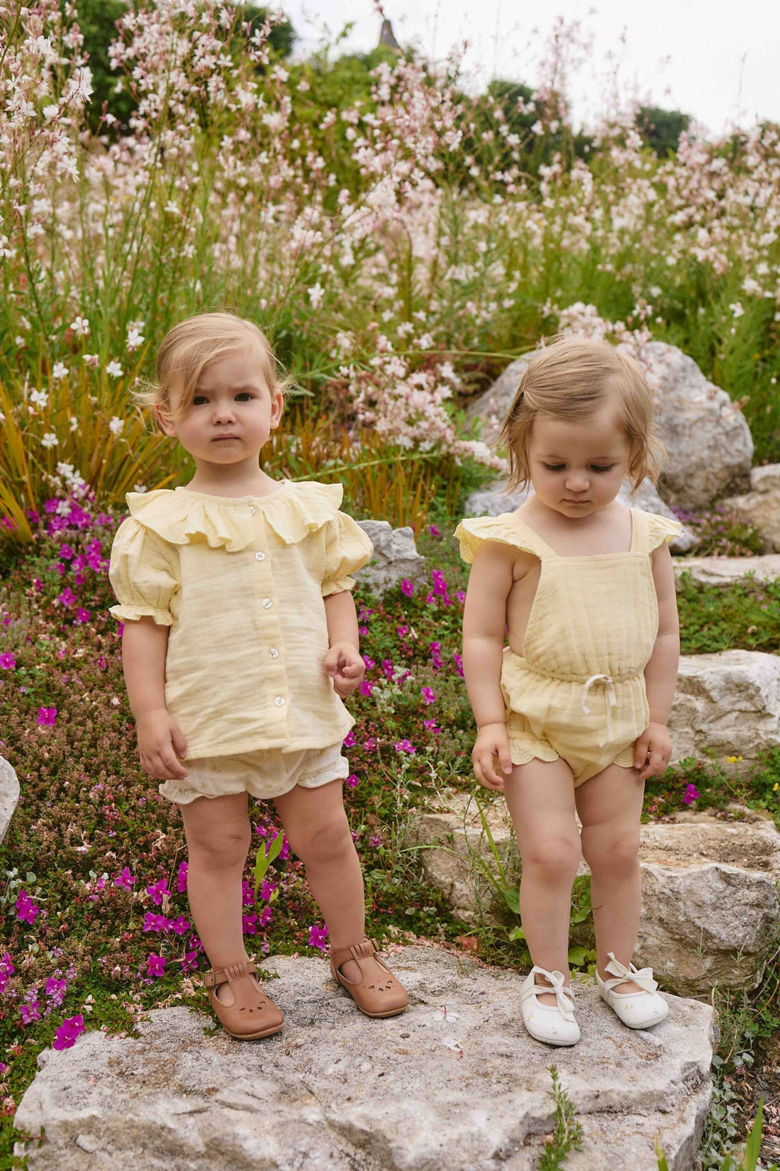 Organic Cotton Muslin Alora Top - Sunshine Childrens Top from Jamie Kay NZ
