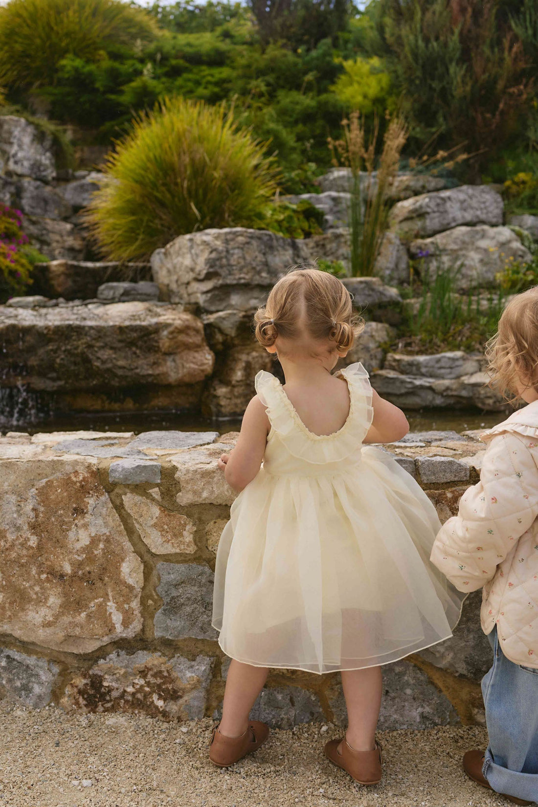 Adalyn Dress - Lemon Childrens Dress from Jamie Kay NZ