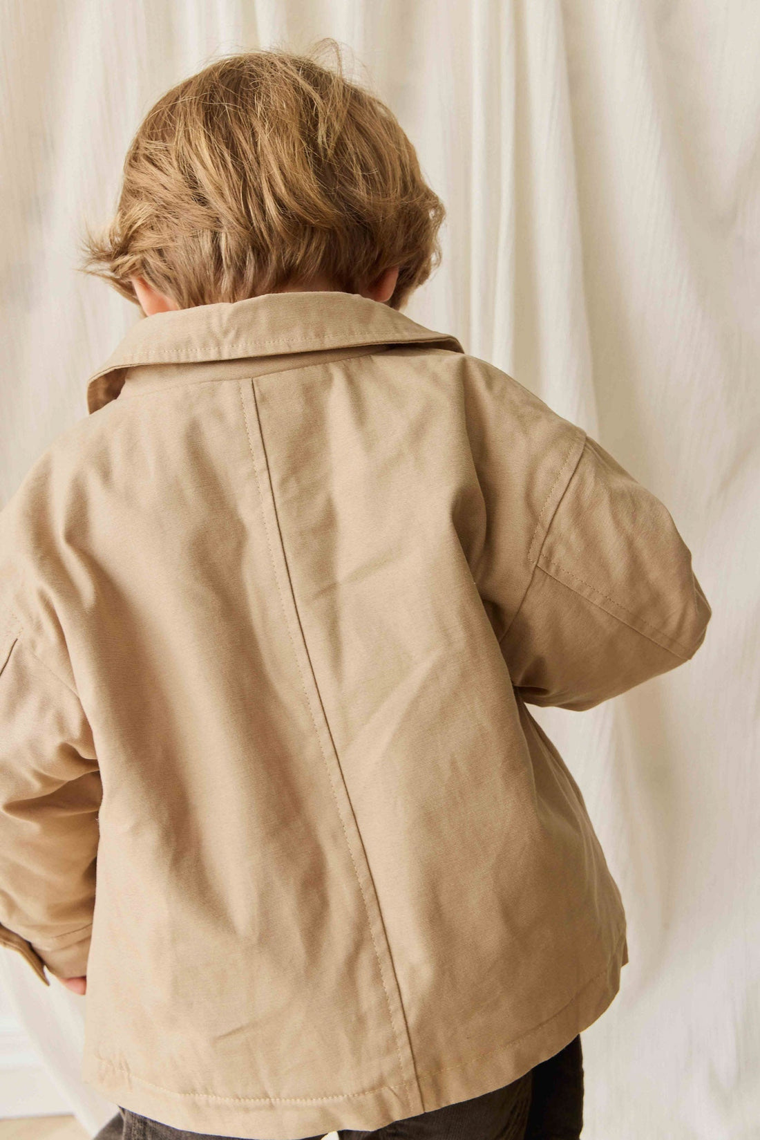 Preston Jacket - Brioche Childrens Jacket from Jamie Kay NZ