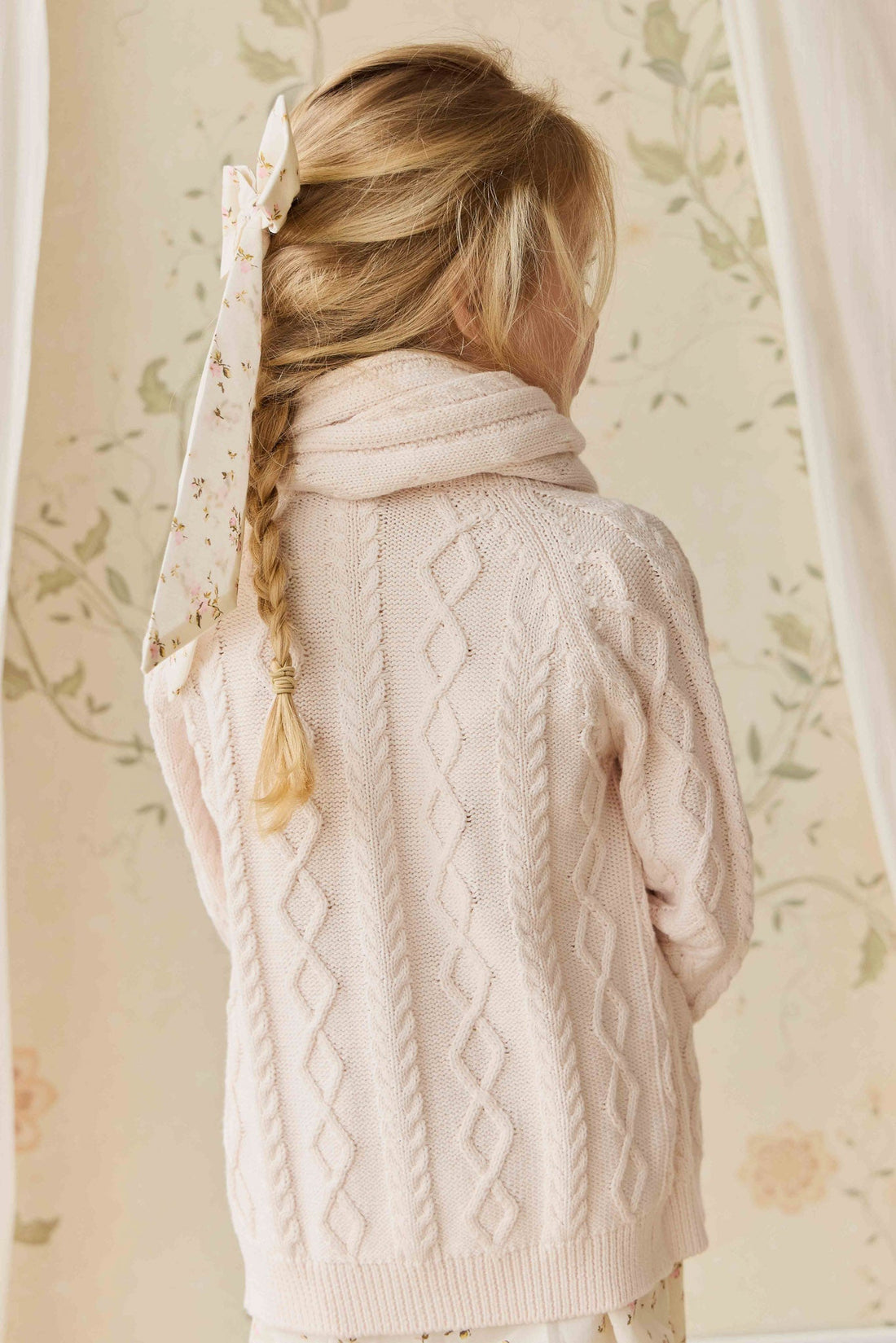 Alexis Scarf - Cosy Mauve Childrens Scarf from Jamie Kay NZ