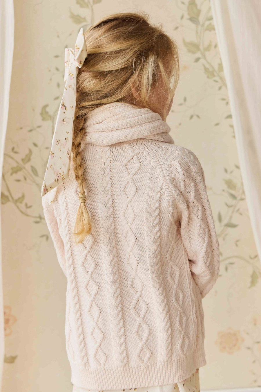 Alexis Scarf - Cosy Mauve Childrens Scarf from Jamie Kay NZ