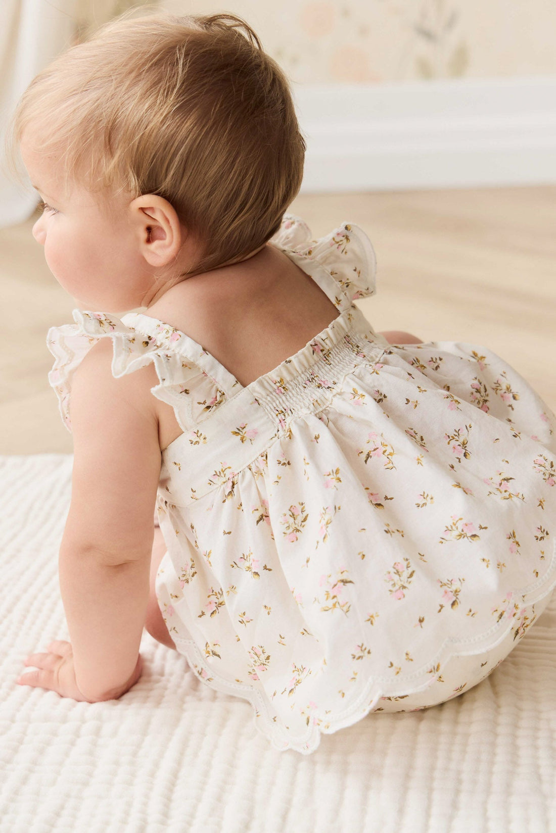 Organic Cotton Haylen Top - Bianca Antique Childrens Top from Jamie Kay NZ