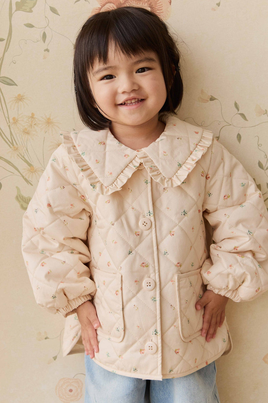 Kora Jacket - Sweet Magnolia Childrens Jacket from Jamie Kay NZ