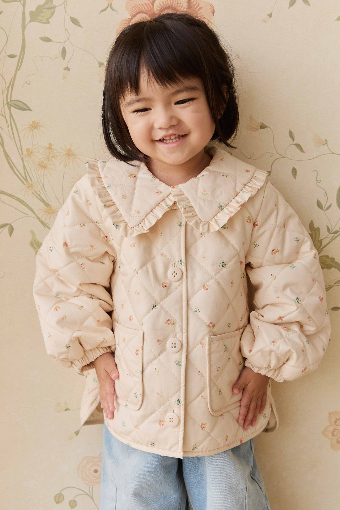 Kora Jacket - Sweet Magnolia Childrens Jacket from Jamie Kay NZ