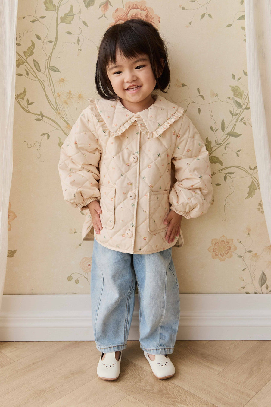Kora Jacket - Sweet Magnolia Childrens Jacket from Jamie Kay NZ
