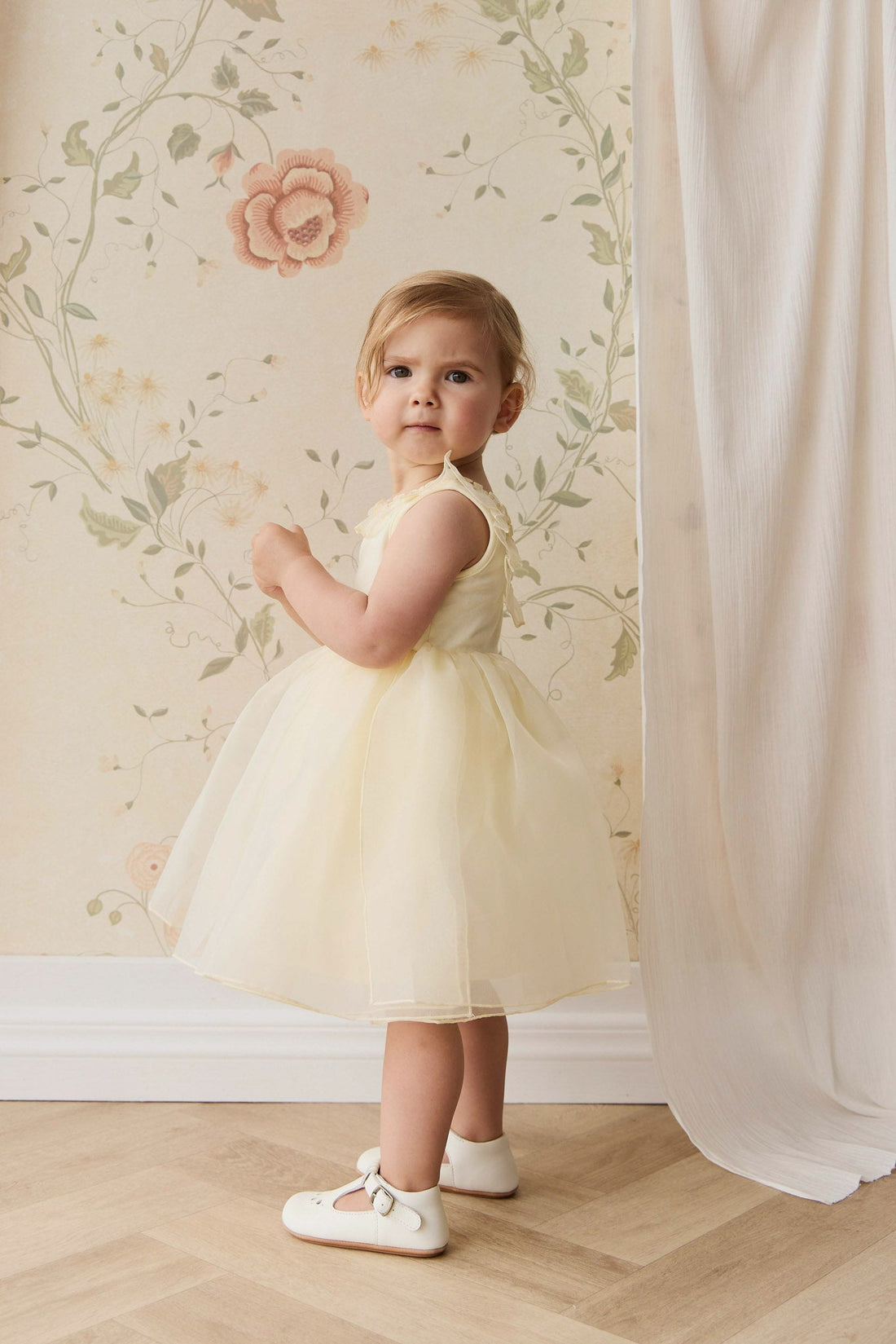 Adalyn Dress - Lemon Childrens Dress from Jamie Kay NZ
