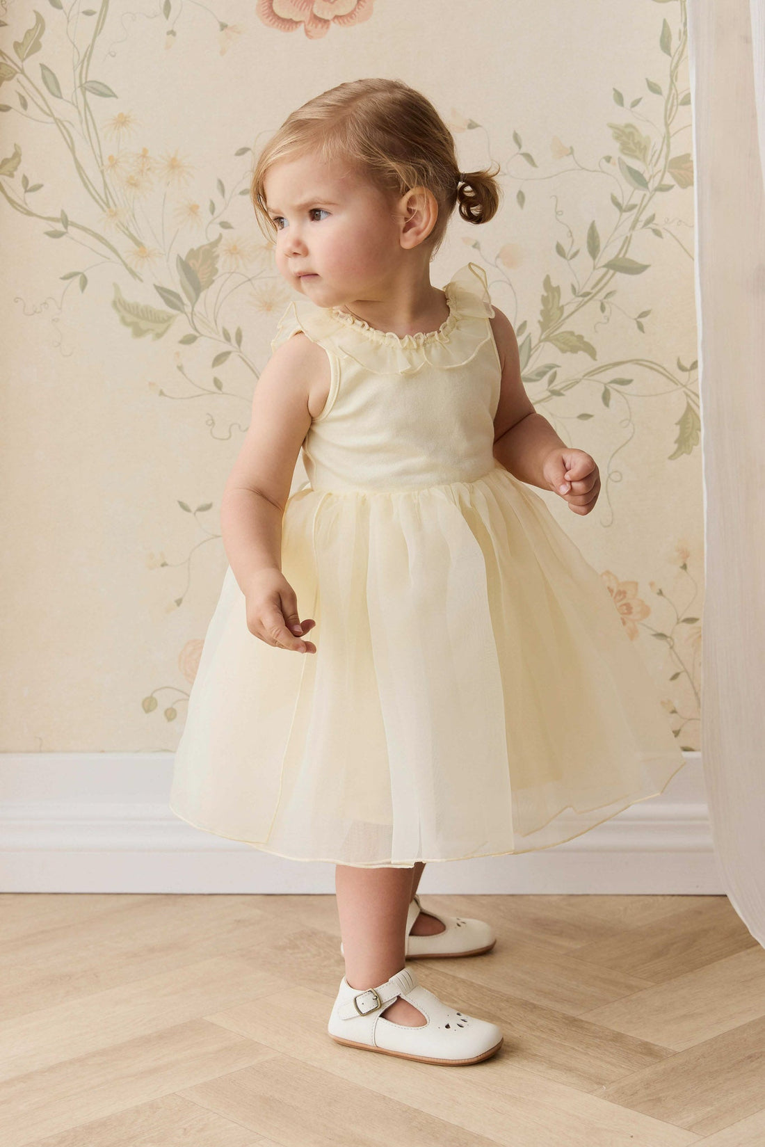 Adalyn Dress - Lemon Childrens Dress from Jamie Kay NZ