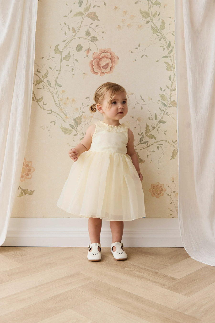 Adalyn Dress - Lemon Childrens Dress from Jamie Kay NZ
