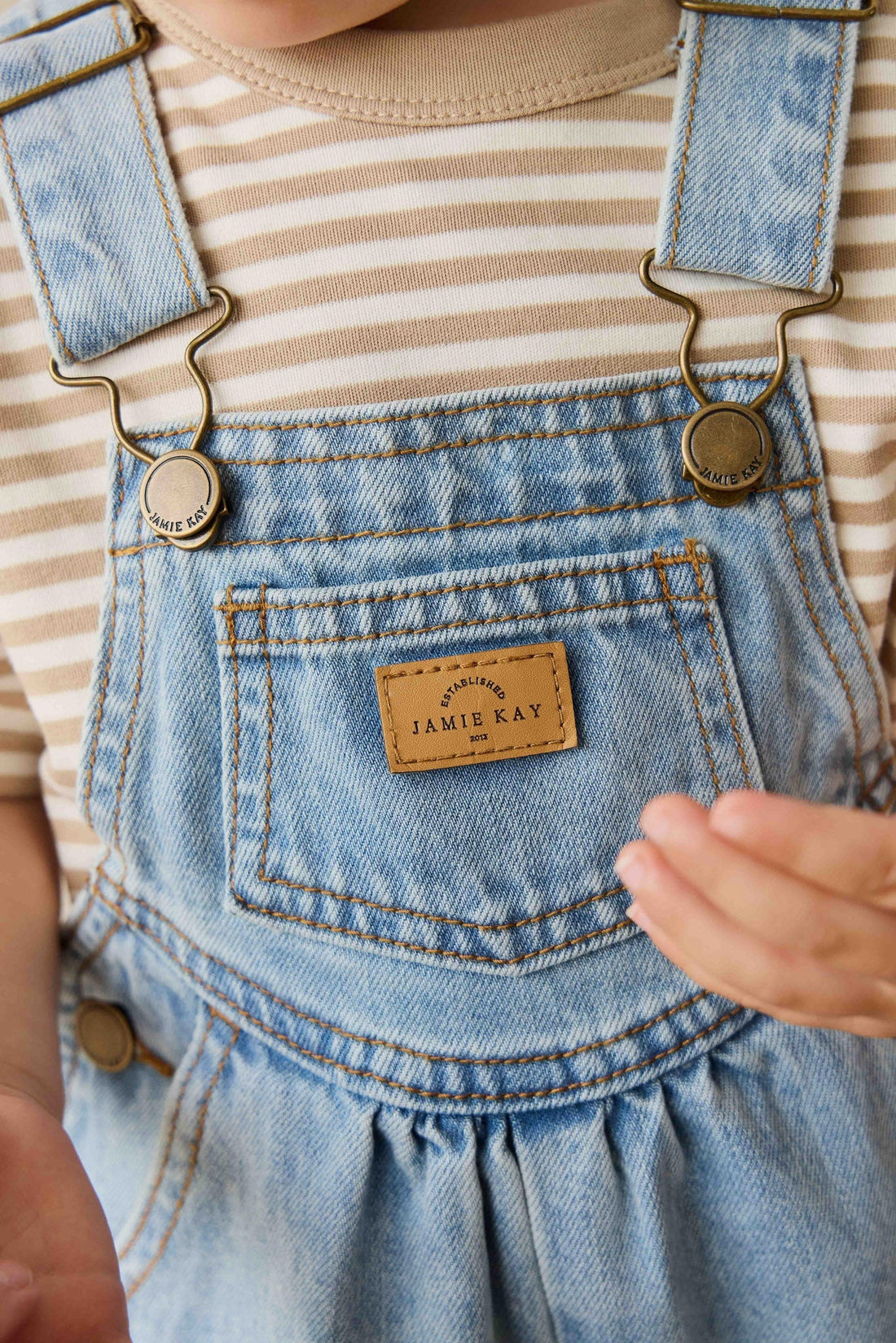 Cecil Overall - Antique Blue Childrens Overall from Jamie Kay NZ