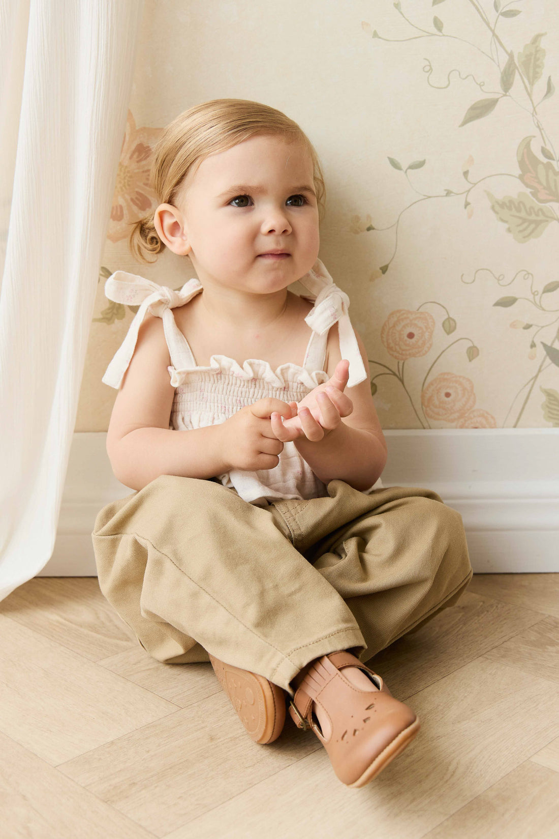 Lulu Shoe - Tan Childrens Footwear from Jamie Kay NZ