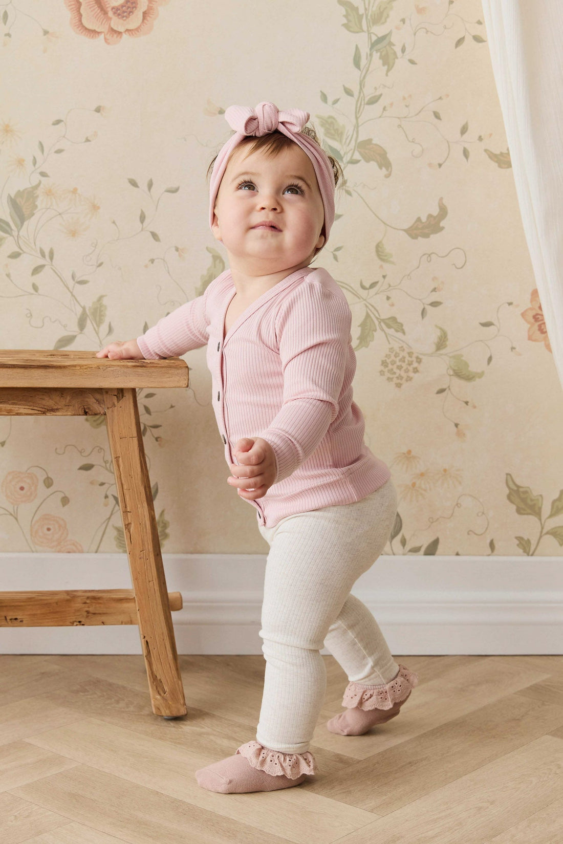 Organic Cotton Modal Cardigan - Trinket Childrens Cardigan from Jamie Kay NZ