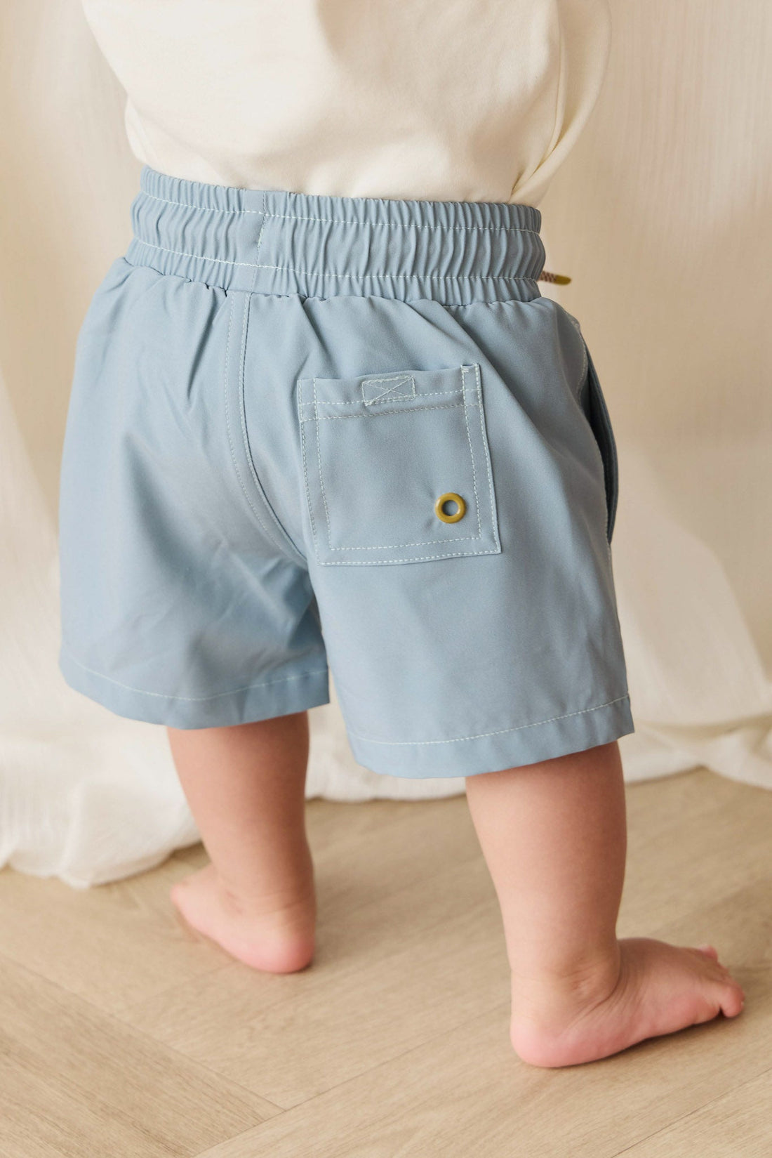 Wyatt Board Short - Cenote Childrens Swimwear from Jamie Kay NZ