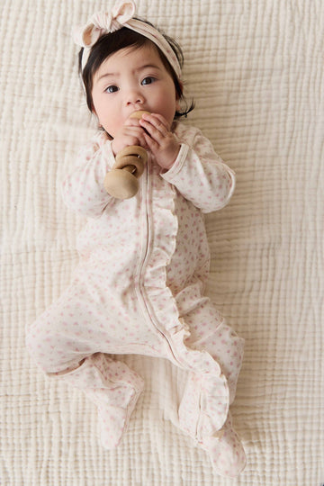 Organic Cotton Melanie Onepiece - Victoria Blush Childrens Onepiece from Jamie Kay NZ