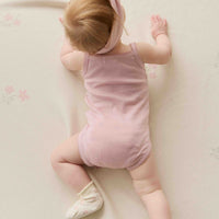 Organic Cotton Modal Singlet Bodysuit - Trinket Childrens Bodysuit from Jamie Kay NZ