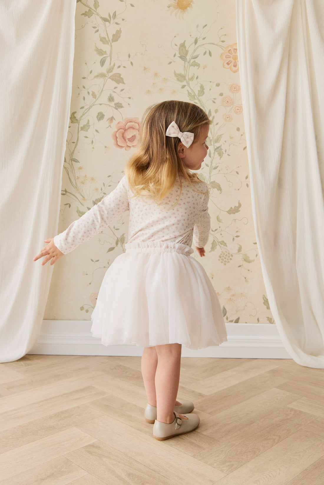 Lilah Skirt - Parisian Pink Childrens Skirt from Jamie Kay NZ