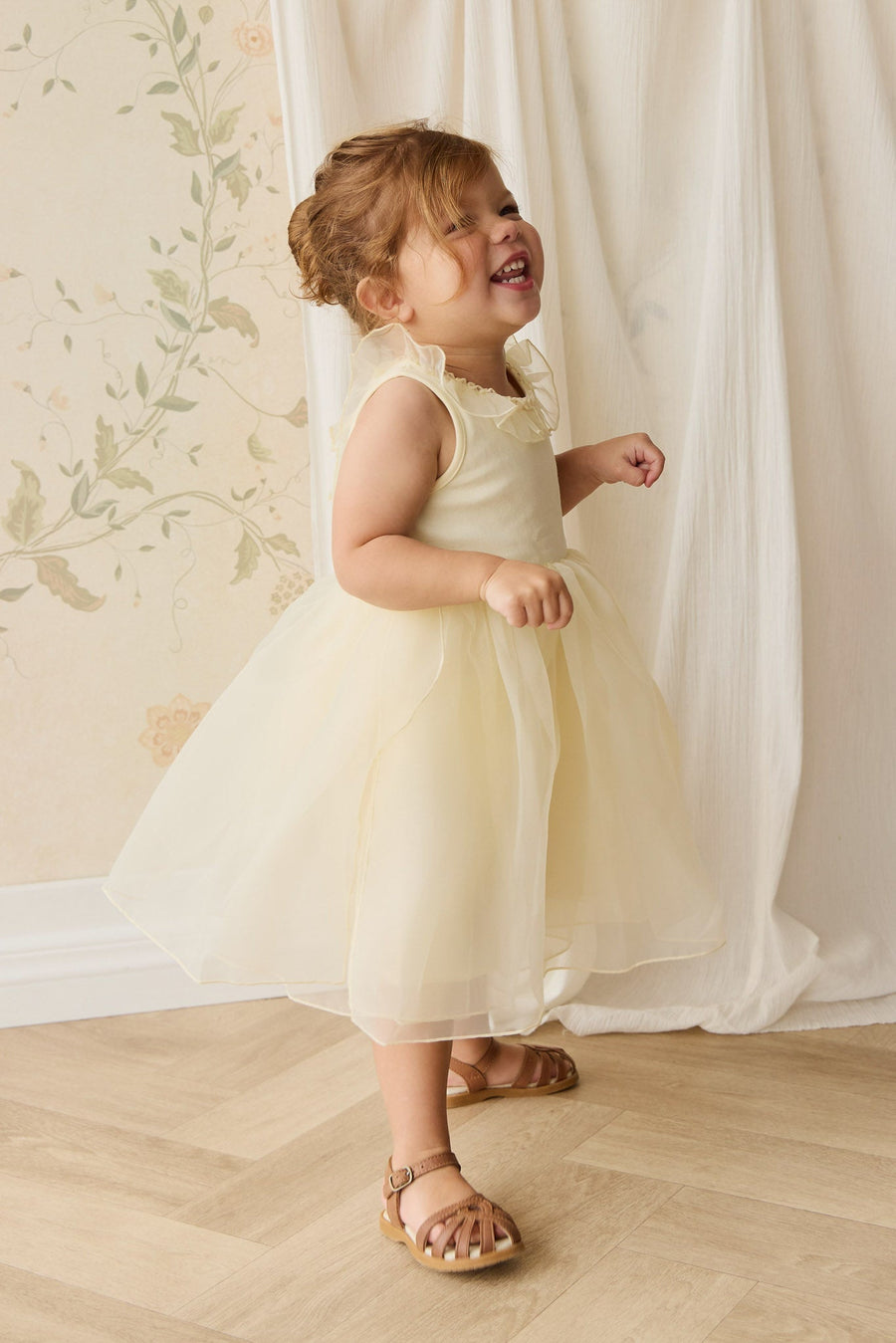 Adalyn Dress - Lemon Childrens Dress from Jamie Kay NZ