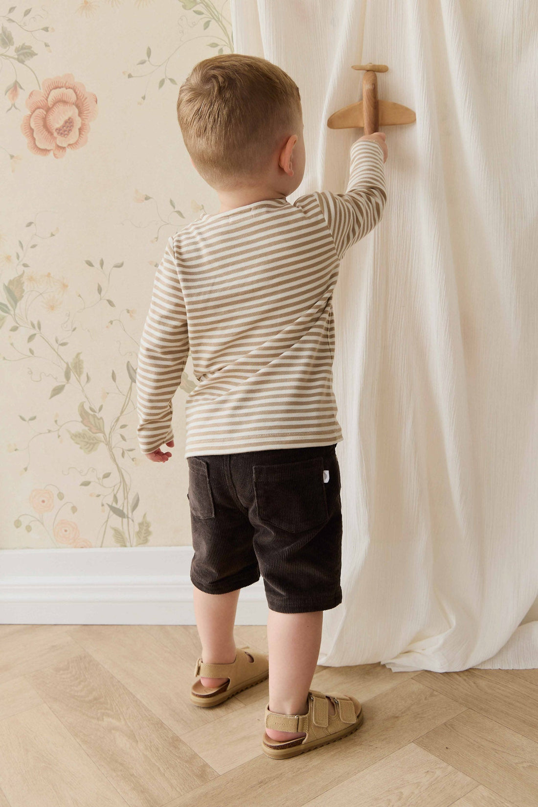 Jude Short - Bistre Childrens Short from Jamie Kay NZ