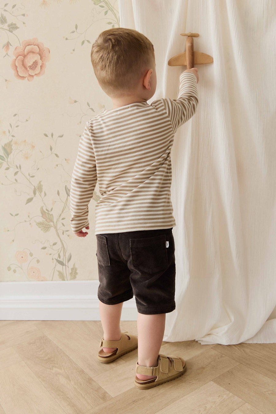 Jude Short - Bistre Childrens Short from Jamie Kay NZ