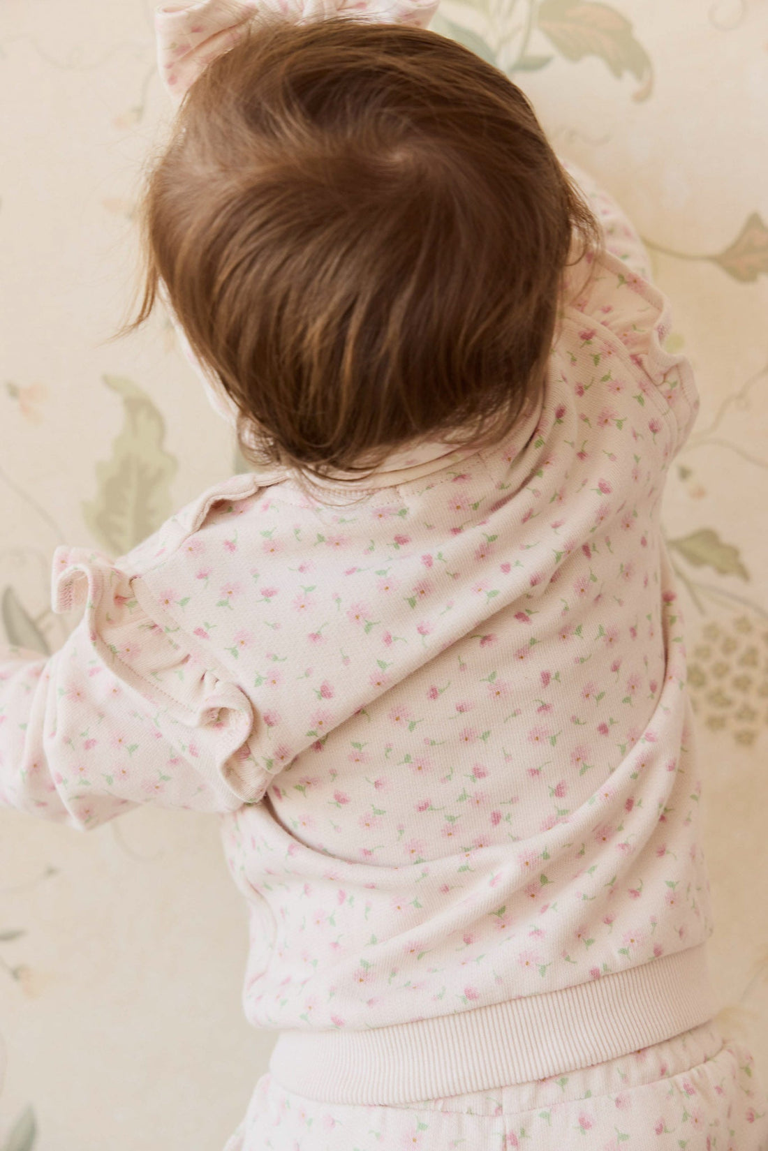 Organic Cotton Lilith Sweatshirt - Victoria Blush Childrens Top from Jamie Kay NZ