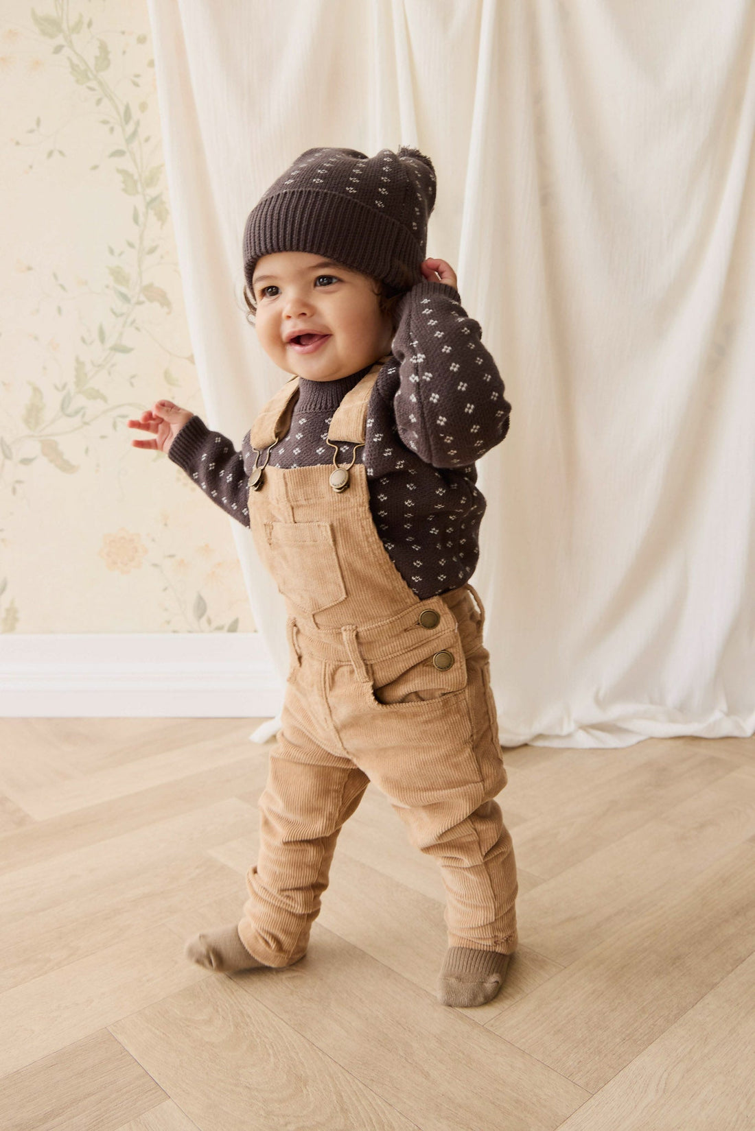 Jordie Overall - Jasmine Tea Childrens Overall from Jamie Kay NZ