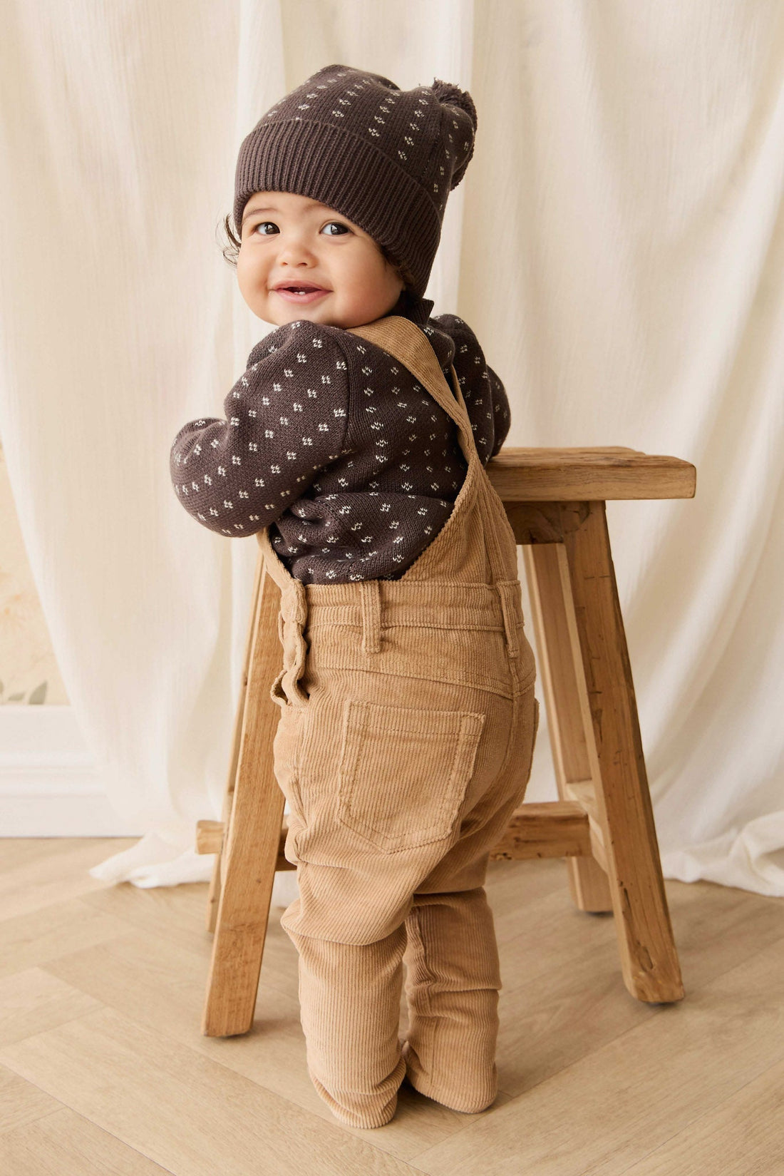 Jordie Overall - Jasmine Tea Childrens Overall from Jamie Kay NZ