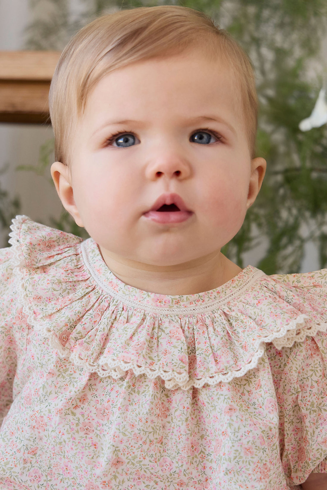 Organic Cotton Misty Top - Flora Pink Childrens Top from Jamie Kay NZ