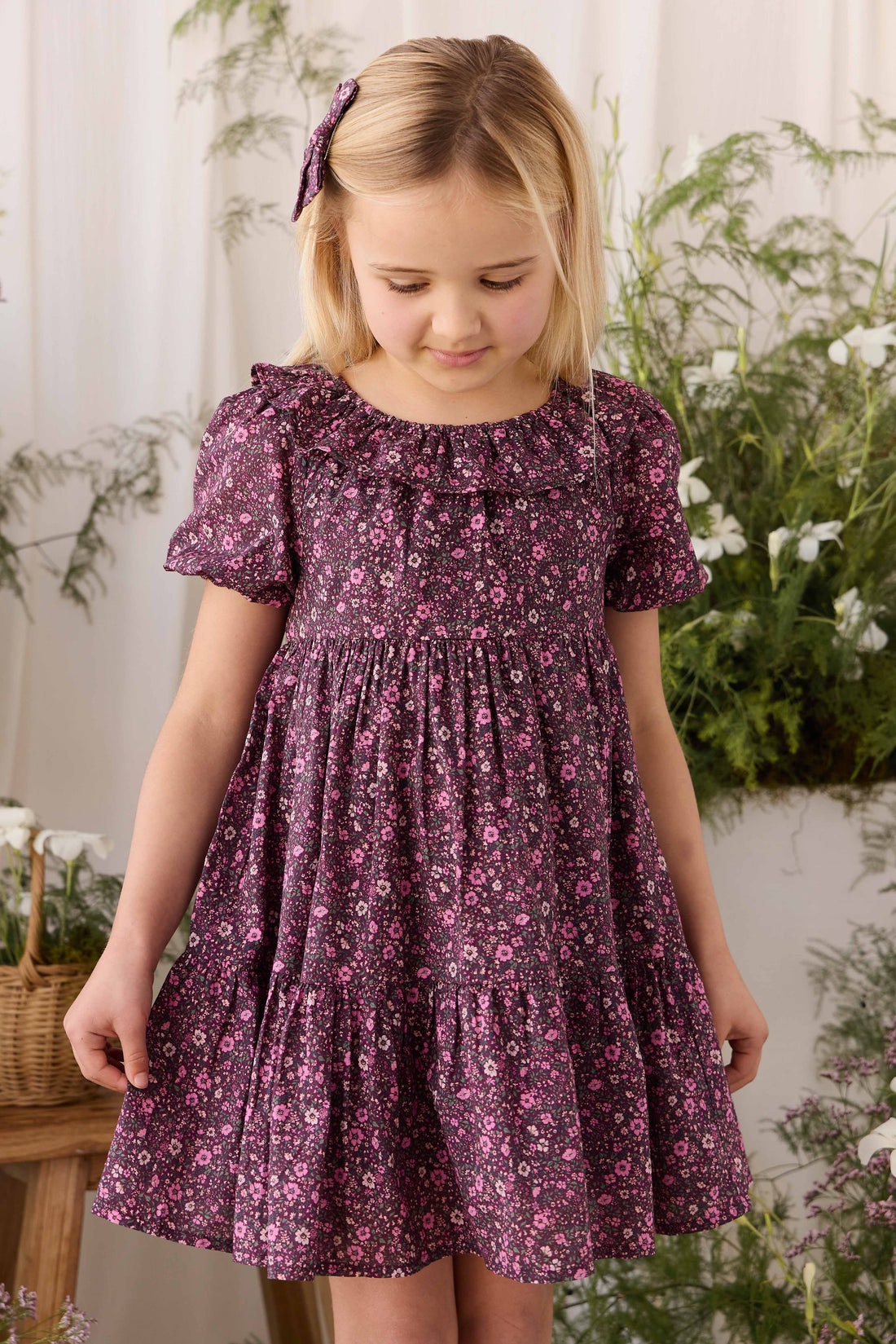 Organic Cotton Acacia Dress - Flora Fig Childrens Dress from Jamie Kay NZ