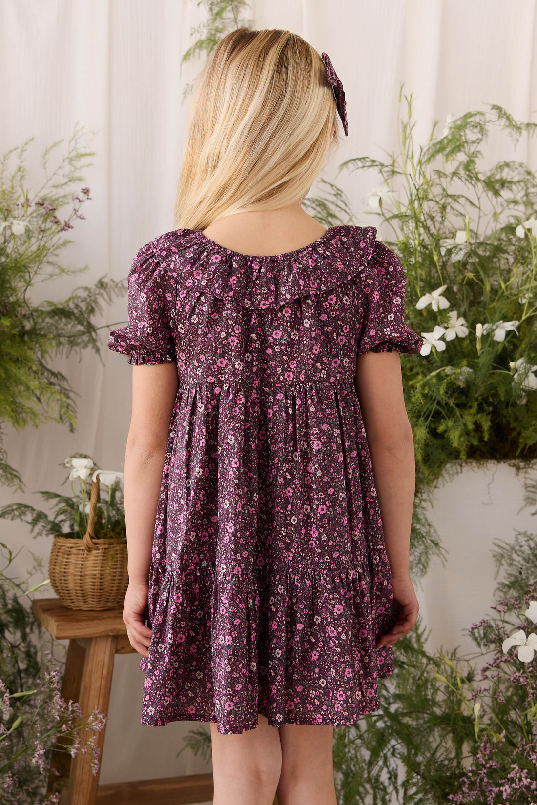 Organic Cotton Acacia Dress - Flora Fig Childrens Dress from Jamie Kay NZ