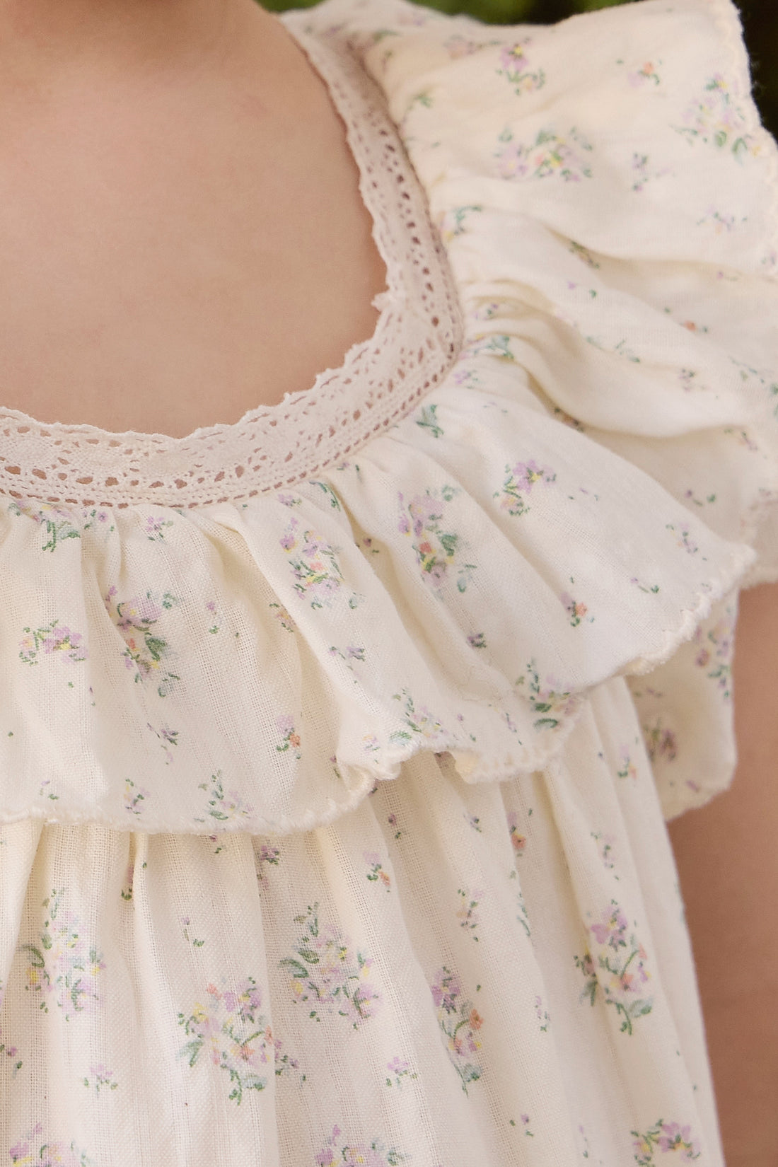 Organic Cotton Cassidy Dress - Justine Orchid Childrens Dress from Jamie Kay NZ