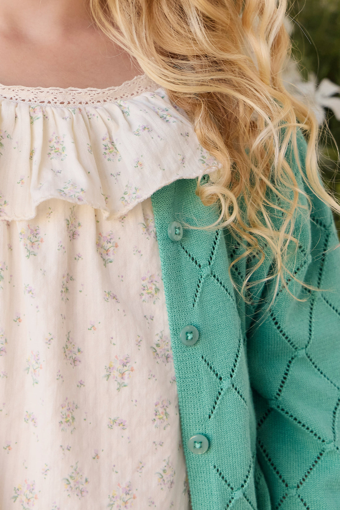 Organic Cotton Cassidy Dress - Justine Orchid Childrens Dress from Jamie Kay NZ
