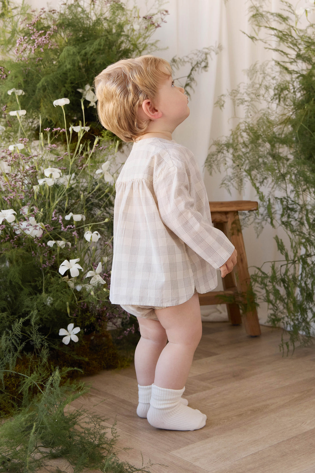 Organic Cotton Eliane Bloomer - Joe Check Natural Childrens Bloomer from Jamie Kay NZ
