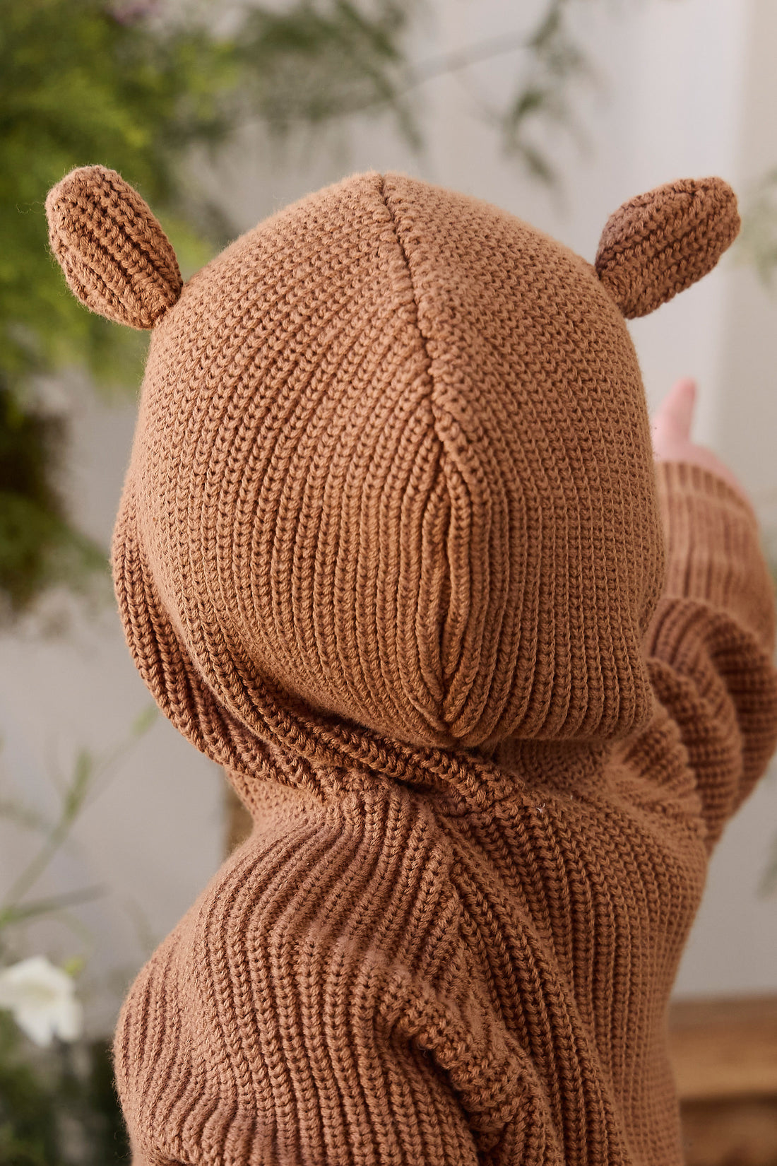 Bear Cardigan - Butterscotch Childrens Cardigan from Jamie Kay NZ