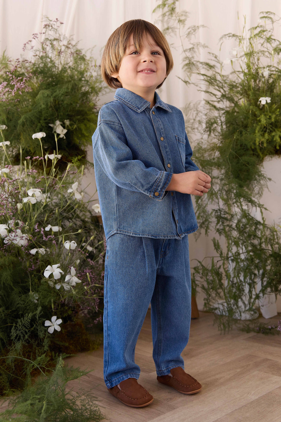 Fletcher Jacket - Heritage Denim Childrens Jacket from Jamie Kay NZ