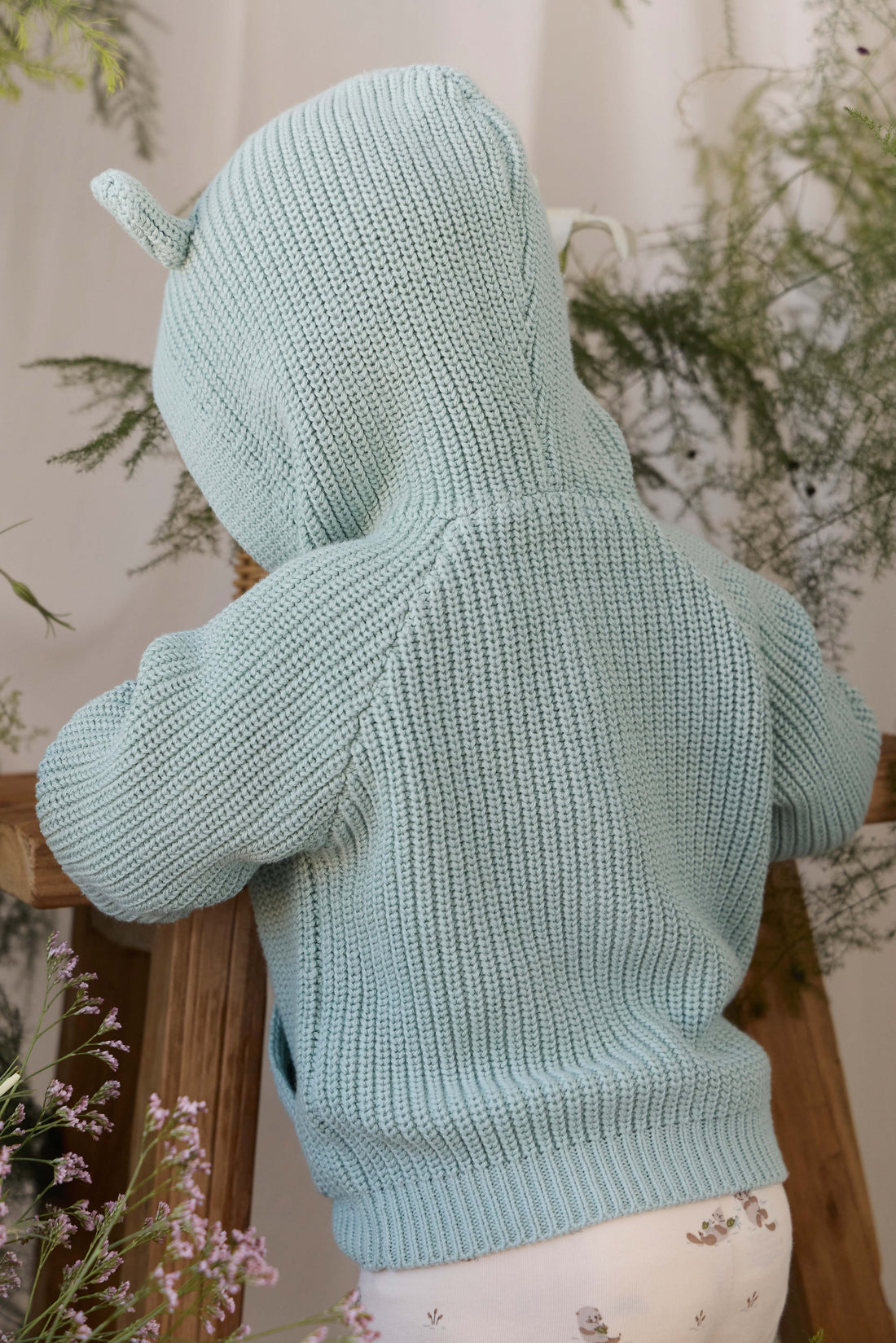Bear Cardigan - Reef Childrens Cardigan from Jamie Kay NZ