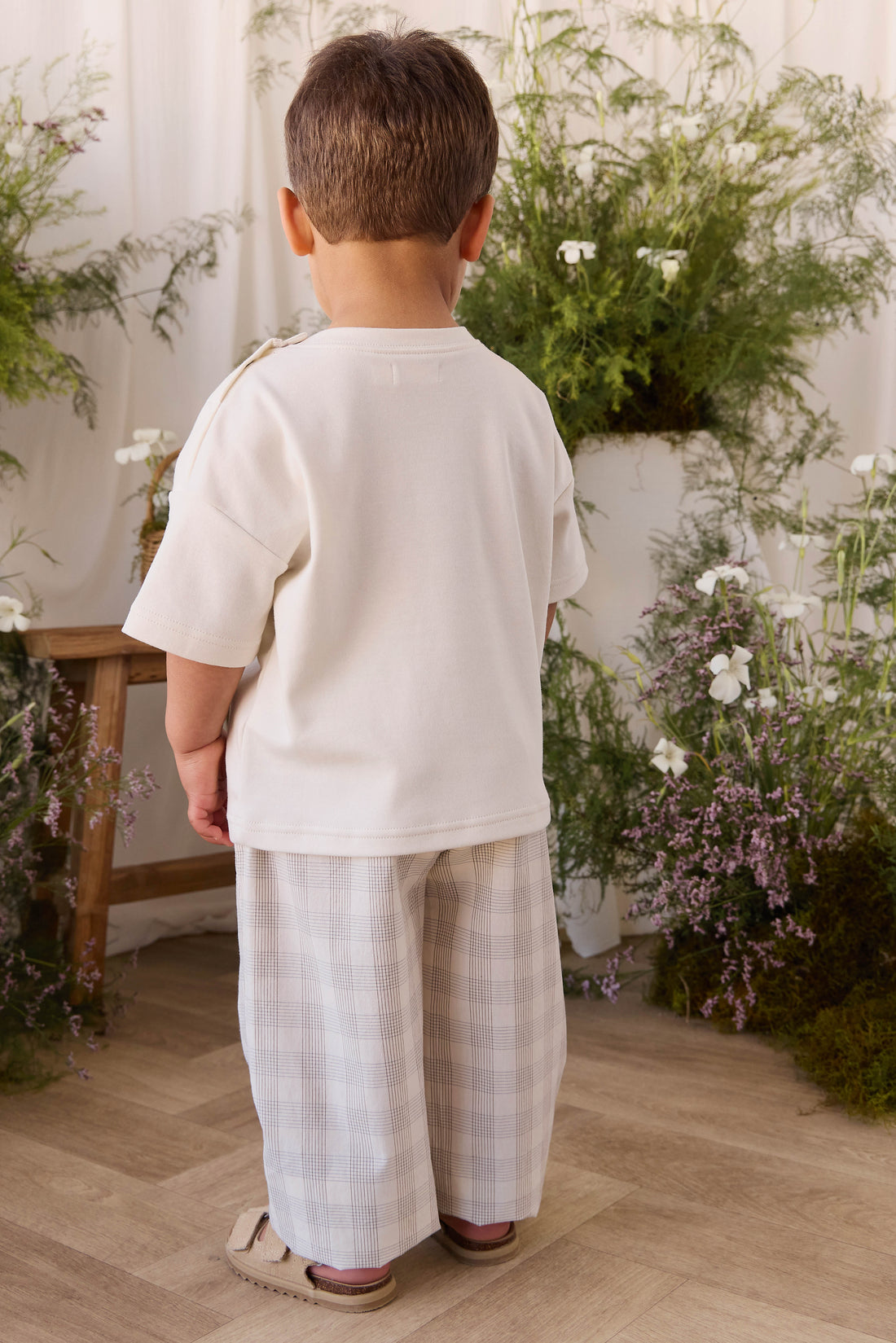 Pima Cotton Edward Tee - Otter Buddy Cloud Childrens Top from Jamie Kay NZ
