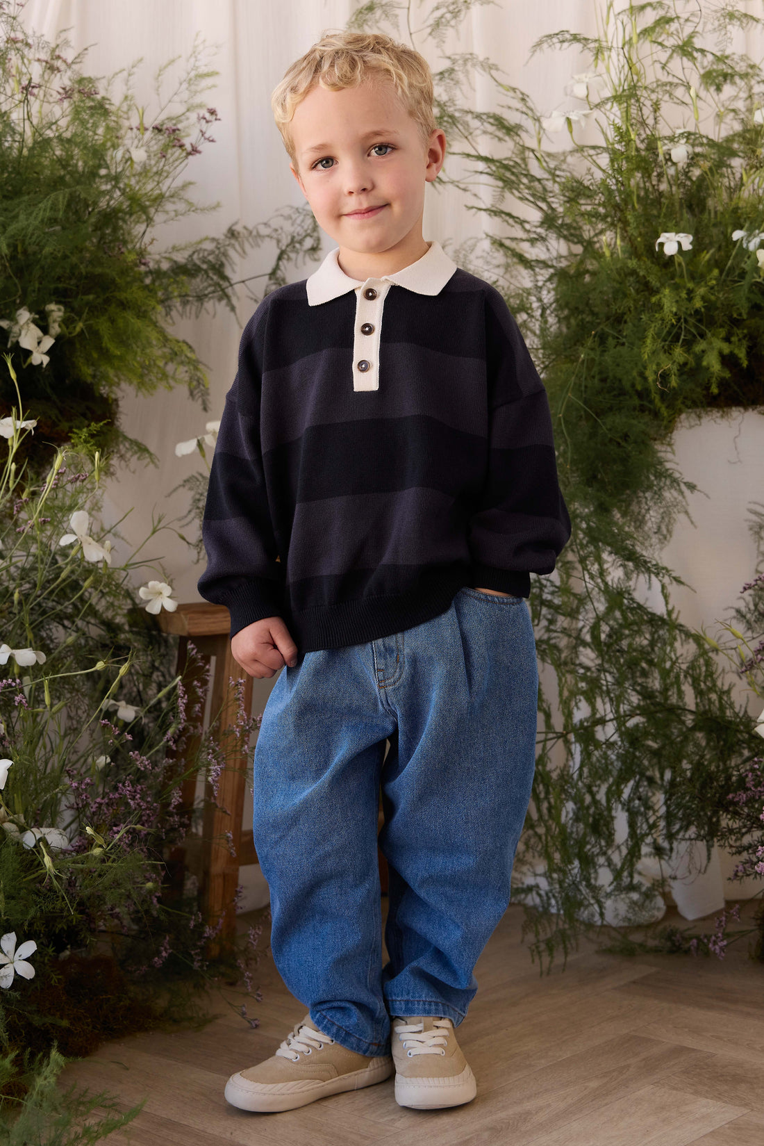 Fletcher Pant - Heritage Denim Childrens Pants from Jamie Kay NZ